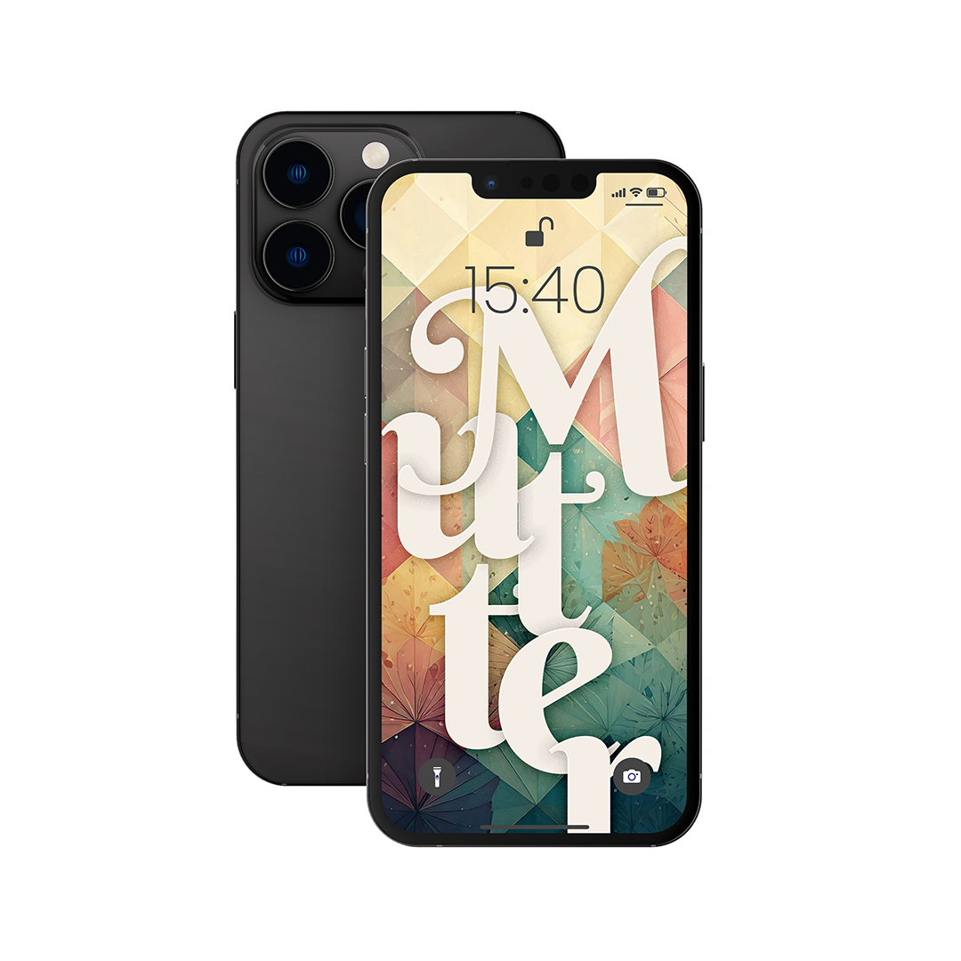 Mutter Phone Background – Colorful German Wallpaper