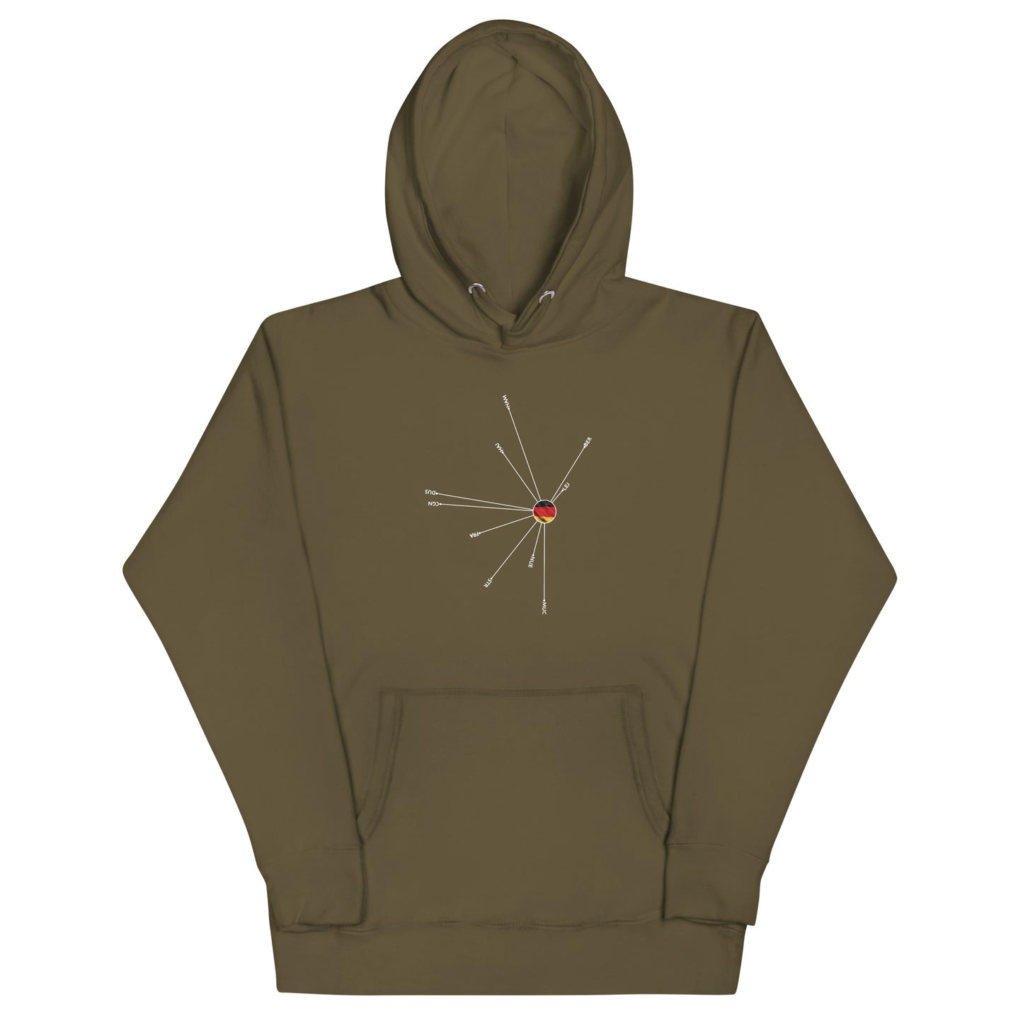 German Airports Hoodie