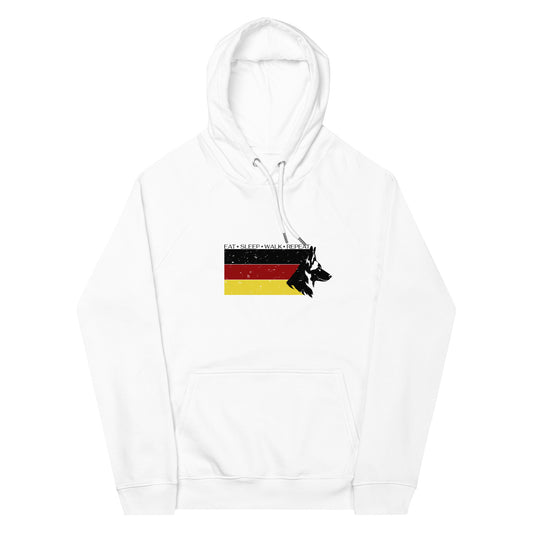 German Shepherd Raglan Hoodie