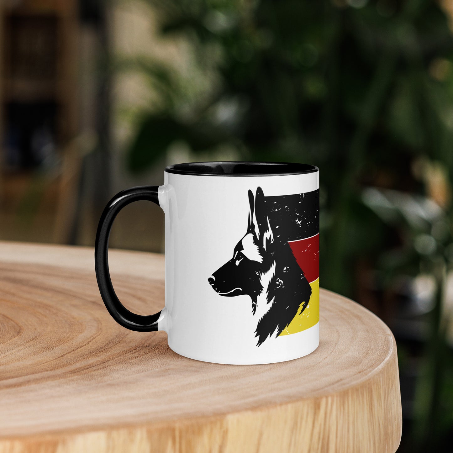 German Shepherd Two-Tone Mug