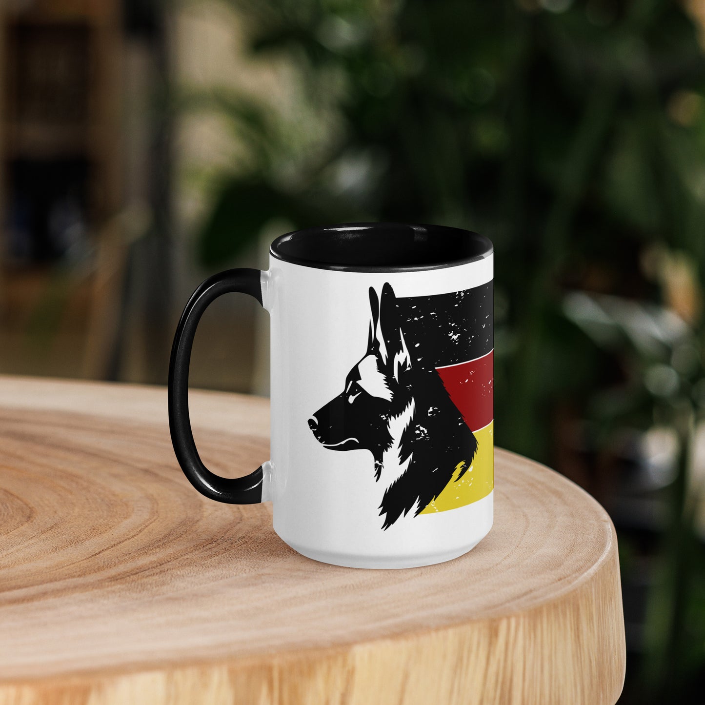 German Shepherd Two-Tone Mug