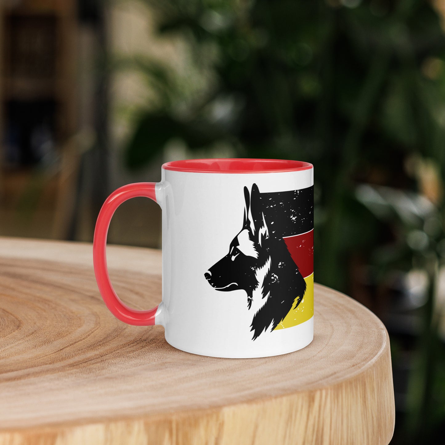 German Shepherd Two-Tone Mug