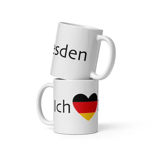 I Love Dresden Mug