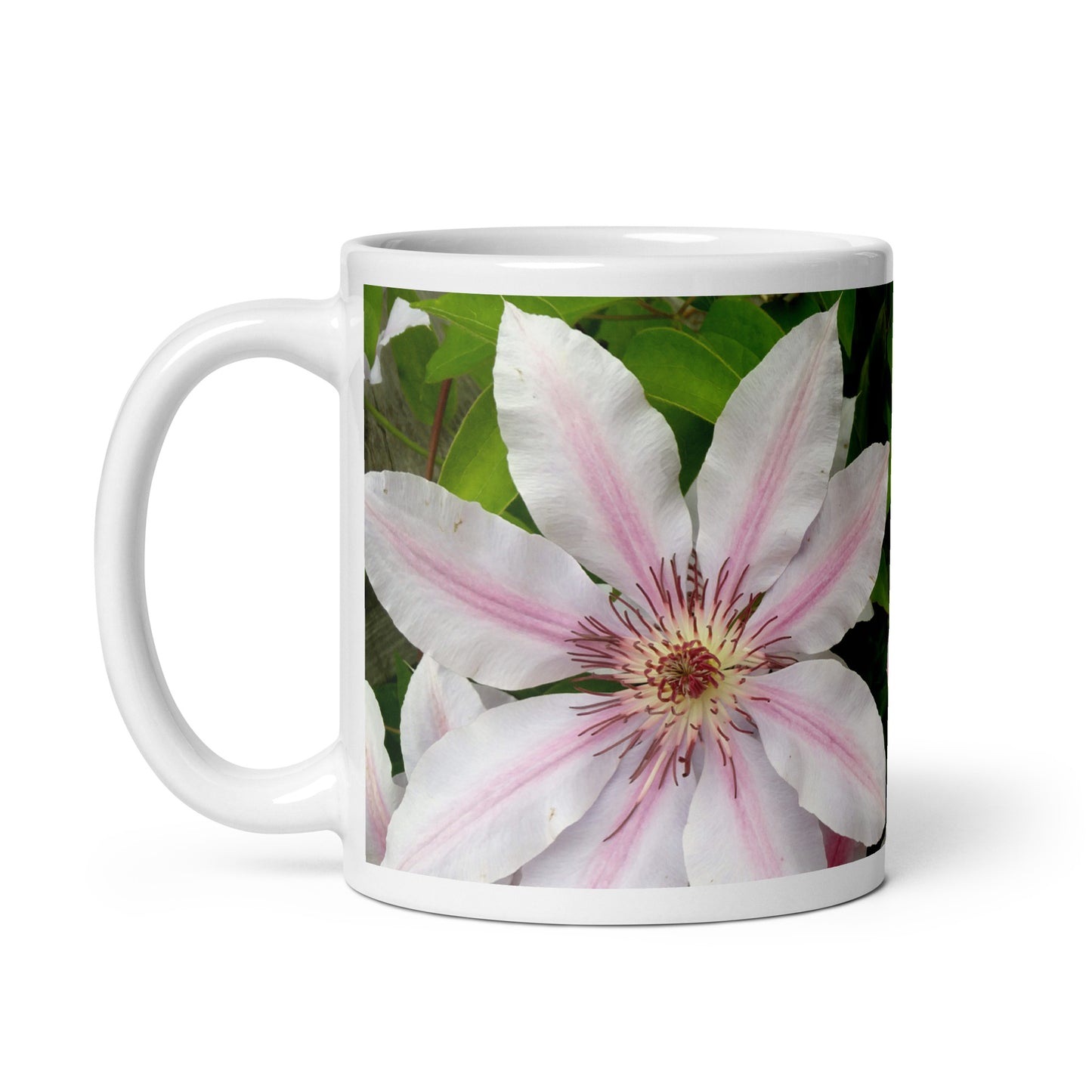 Clematis Mug With German Prayer