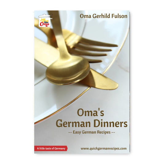 Oma's German Dinners eCookbook
